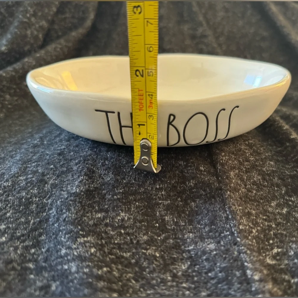 Rae Dunn Artisan Collection Oval Pet Dish